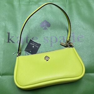 Kate Spade Kayla Pebbled Leather convertible wristlet